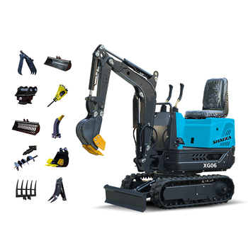XG08 Mini Crawler Excavator 1 Ton - Image 4