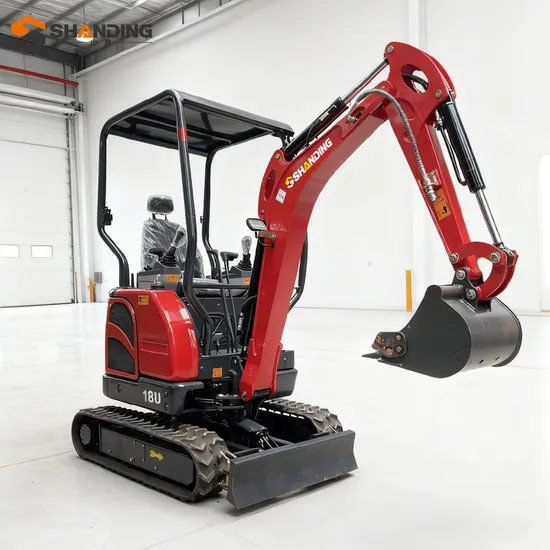 SD18U Mini Crawler Excavator 1.8 Ton - Image 2