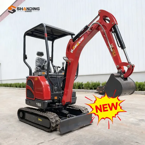 SD18U Mini Crawler Excavator
