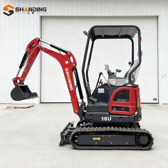 SD18U Mini Crawler Excavator 1.8 Ton - Image 3