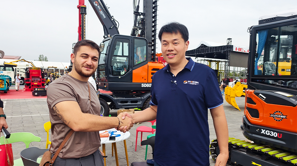 shanding cheap mini excavator